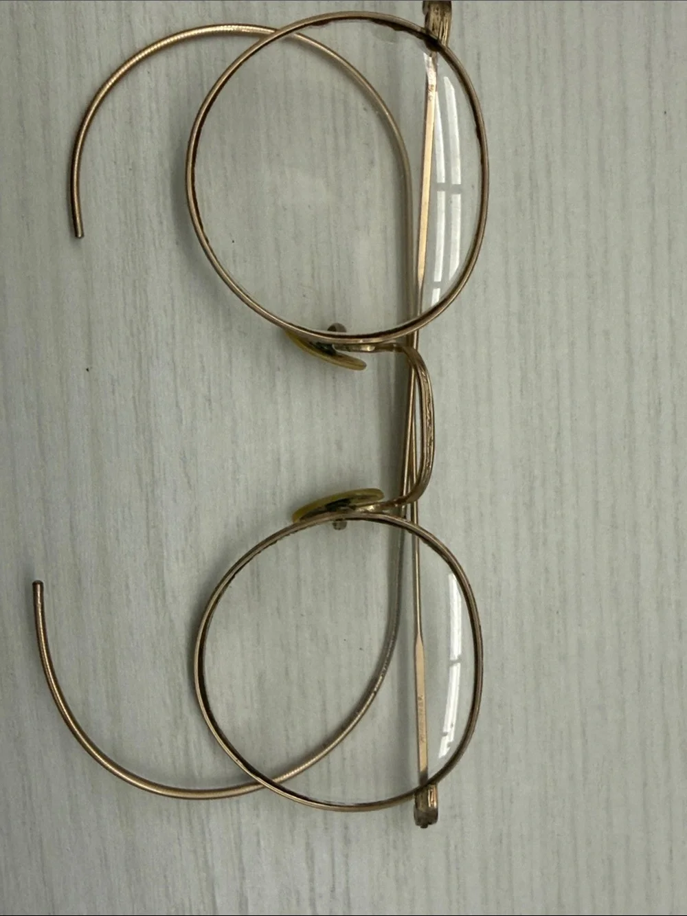 Vintage Round 12K Gold Filled Women's Eyeglasses